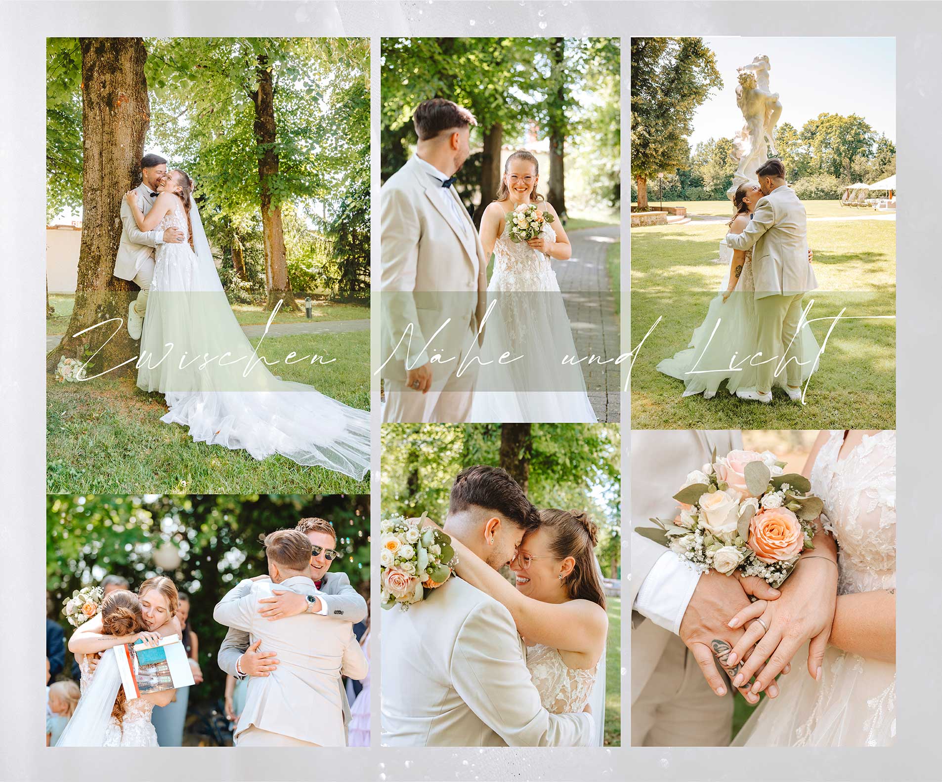 Hochzeitsfotografie Salzburg: Emotionale Momente zwischen Braut und Bräutigam im natürlichen Sommerlicht.